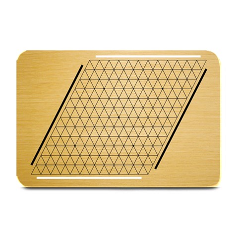 Hex 13x13 Board (points Not Hexes) By Felis Concolor 18 x12  Plate Mat