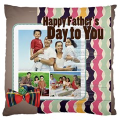 father s day - Large Cushion Case (One Side)