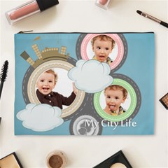 city life (7 styles) - Cosmetic Bag (XL)