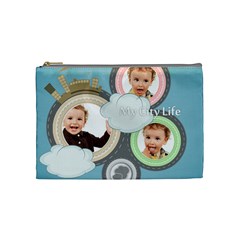 city life (7 styles) - Cosmetic Bag (Medium)