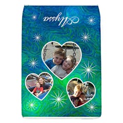 Blue Swirls - Removable Flap Cover - Removable Flap Cover (L)