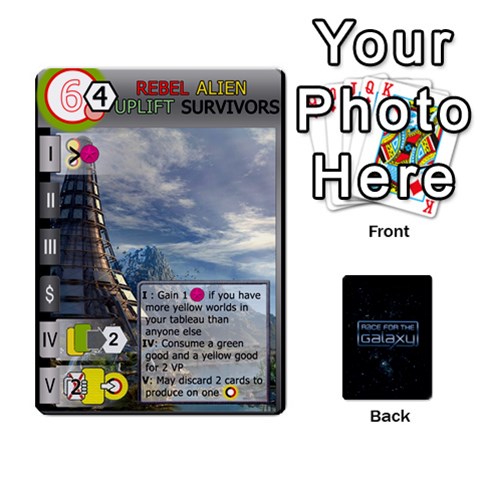 Rftg Custom Expansions Completist Pack + Kearse Expansion By Serge Front - Spade2