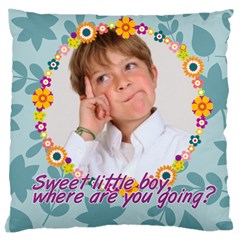 kids - Large Cushion Case (One Side)