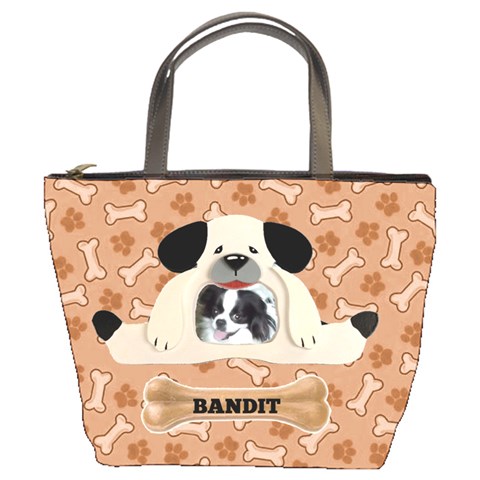 Doggie Bucket Bag By Joy Johns Front