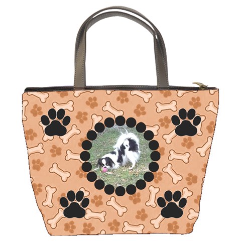 Doggie Bucket Bag By Joy Johns Back