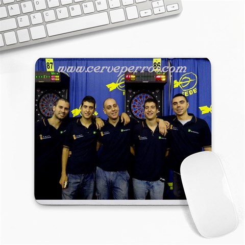 Cerveperros Mousepad By Jorge Martín Oliver Front