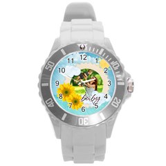 summer - Round Plastic Sport Watch (L)