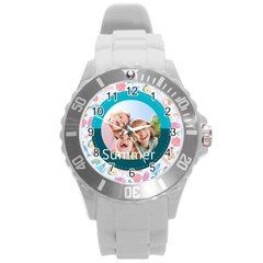 summer - Round Plastic Sport Watch (L)