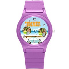 summer - Round Plastic Sport Watch (S)