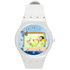 summer - Round Plastic Sport Watch (M)