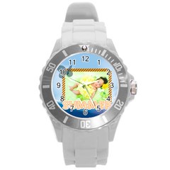 summer - Round Plastic Sport Watch (L)