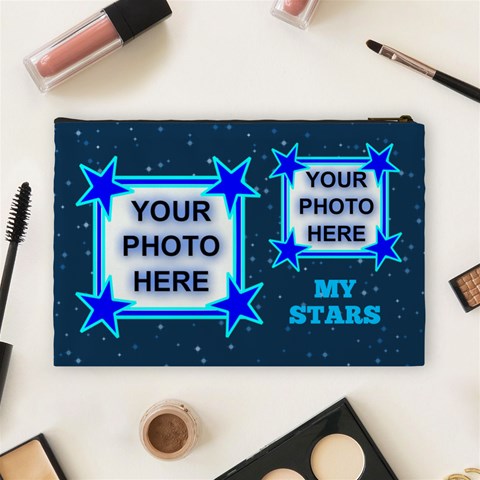 My Stars Large Cosmetic Bag By Joy Johns Back