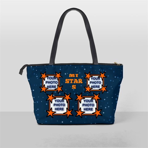 My Stars Shoulder Handbag By Joy Johns Back