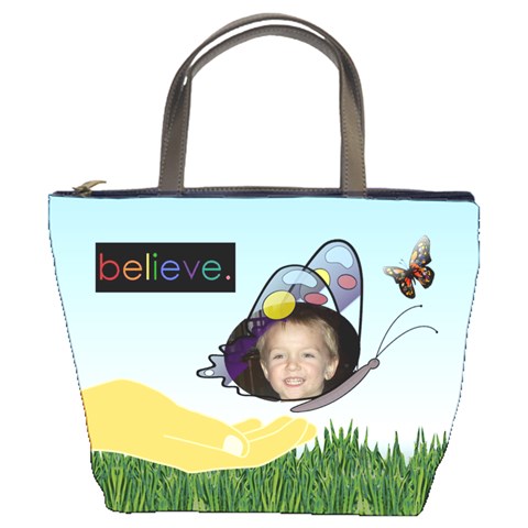 Butterfly Bucket Bag 4 By Joy Johns Front
