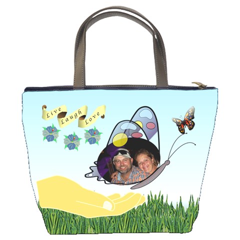Butterfly Bucket Bag 4 By Joy Johns Back