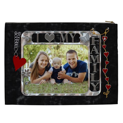 Love Family Xxl Cosmetic Bag By Lil Back