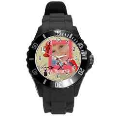 kids - Round Plastic Sport Watch (L)