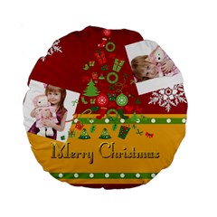 xmas - Standard 15  Premium Round Cushion 