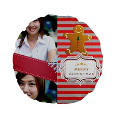 xmas - Standard 15  Premium Round Cushion 