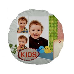 flower kids - Standard 15  Premium Round Cushion 