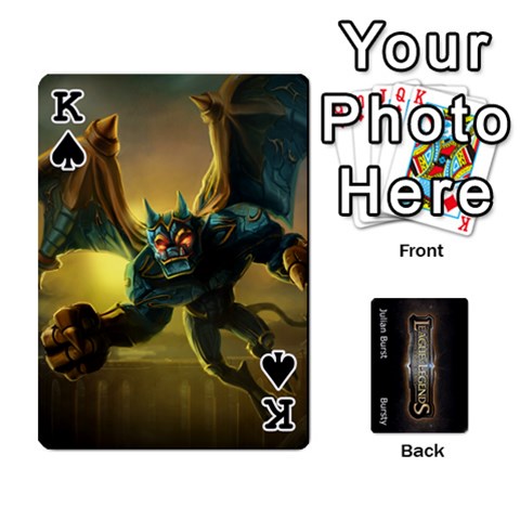 King Lol Front/back Cards By Max Curtis Front - SpadeK