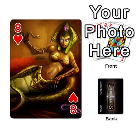 Lol Front/back Cards By Max Curtis Front - Heart8