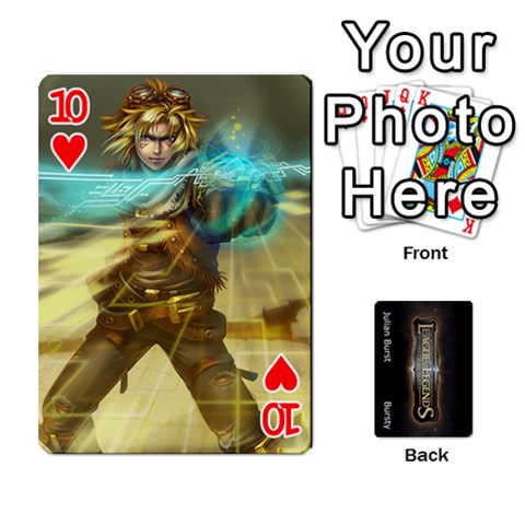 Lol Front/back Cards By Max Curtis Front - Heart10