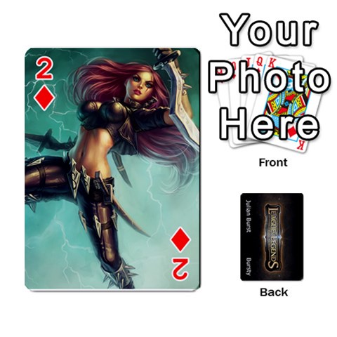 Lol Front/back Cards By Julian B Front - Diamond2