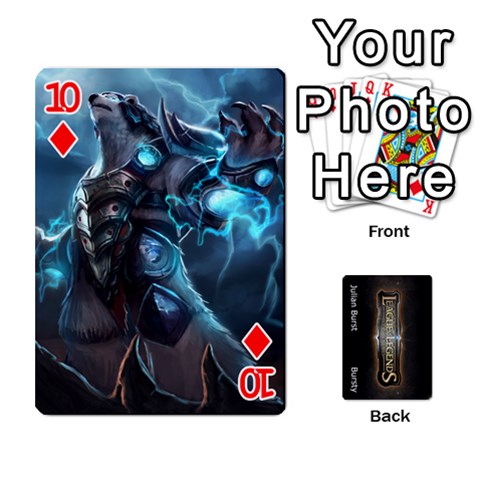 Lol Front/back Cards By Julian B Front - Diamond10