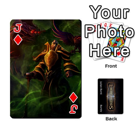 Jack Lol Front/back Cards By Max Curtis Front - DiamondJ