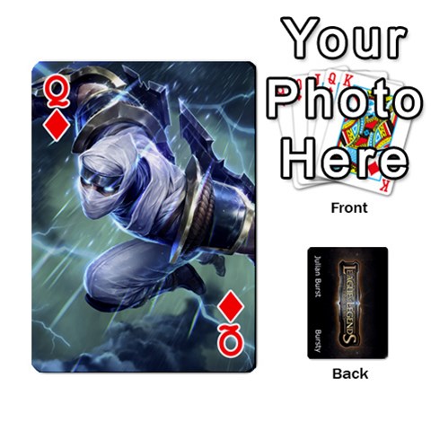Queen Lol Front/back Cards By Max Curtis Front - DiamondQ