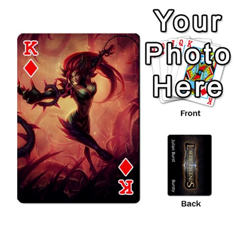 King Lol Front/back Cards By Max Curtis Front - DiamondK