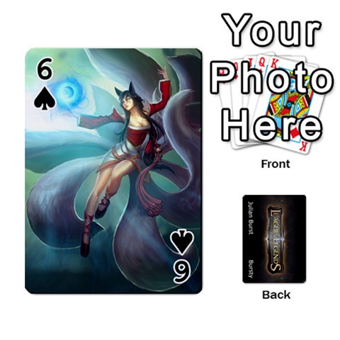 Lol Front/back Cards By Max Curtis Front - Spade6