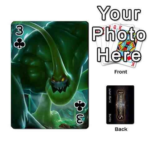Lol Front/back Cards By Max Curtis Front - Club3