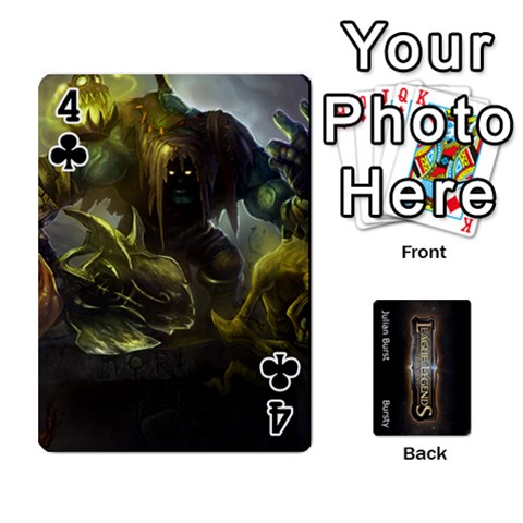 Lol Front/back Cards By Max Curtis Front - Club4