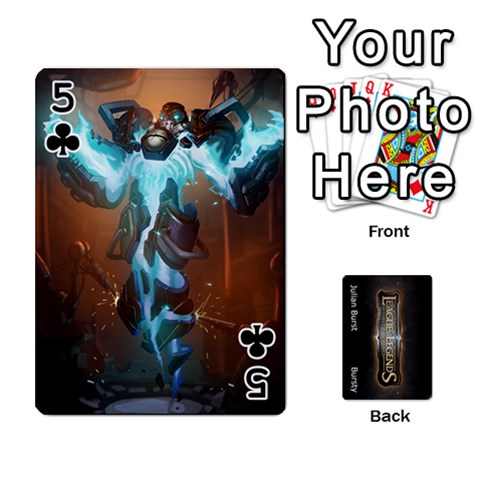 Lol Front/back Cards By Max Curtis Front - Club5