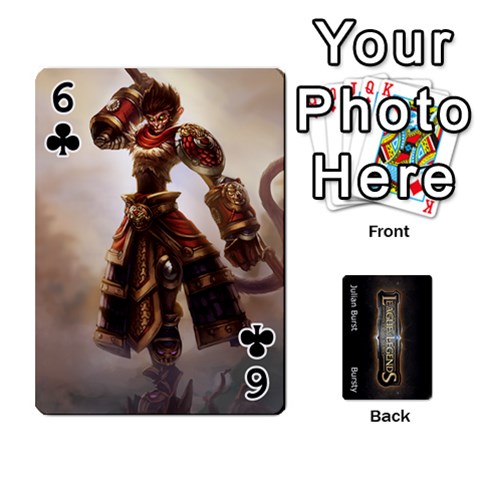Lol Front/back Cards By Max Curtis Front - Club6