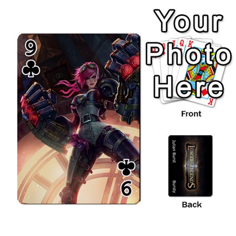 Lol Front/back Cards By Max Curtis Front - Club9