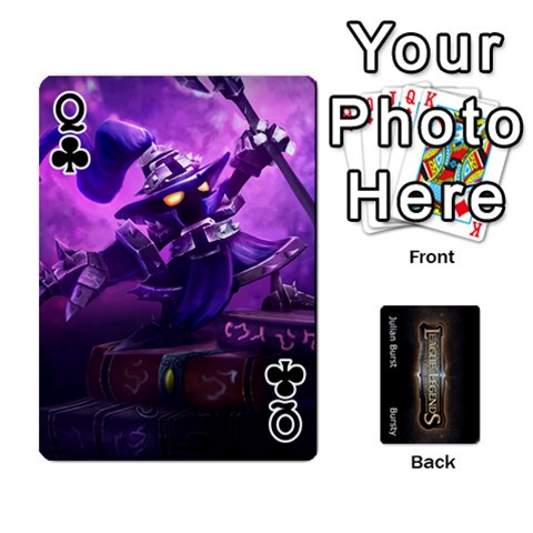 Queen Lol Front/back Cards By Max Curtis Front - ClubQ