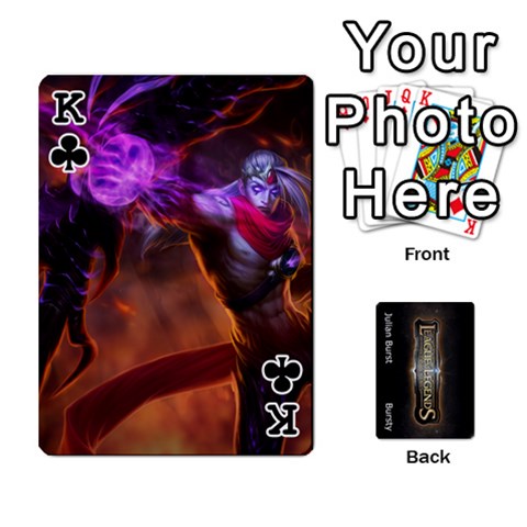 King Lol Front/back Cards By Max Curtis Front - ClubK