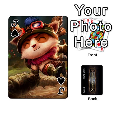 Jack Lol Front/back Cards By Max Curtis Front - SpadeJ