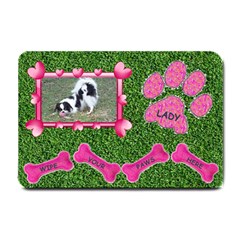 Lady Dog small door mat - Small Doormat