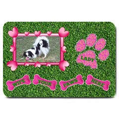 Lady Dog Large Door Mat