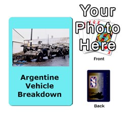 TFL IABSM Falklands Deck Argentine - Playing Cards 54 Designs (Rectangle)