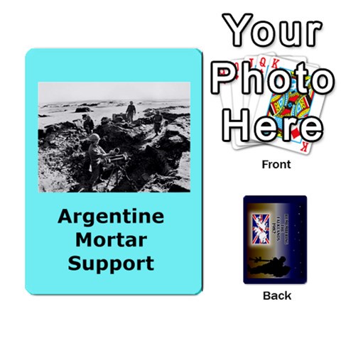 Tfl Iabsm Falklands Deck Argentine By Joe Collins Front - Heart2
