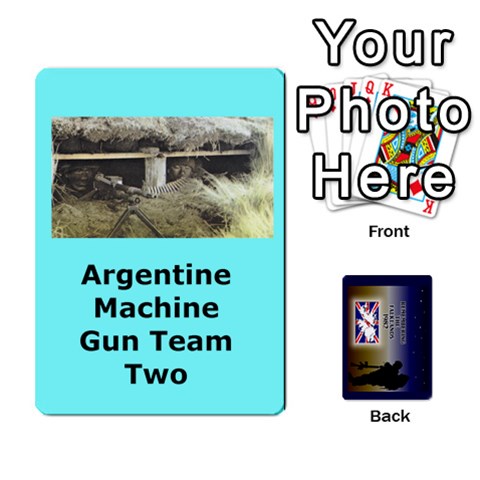 Tfl Iabsm Falklands Deck Argentine By Joe Collins Front - Heart6