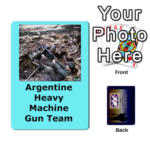 Tfl Iabsm Falklands Deck Argentine By Joe Collins Front - Heart7