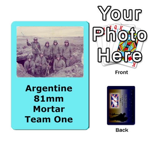 Tfl Iabsm Falklands Deck Argentine By Joe Collins Front - Heart8