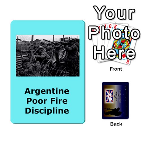 Tfl Iabsm Falklands Deck Argentine By Joe Collins Front - Spade4