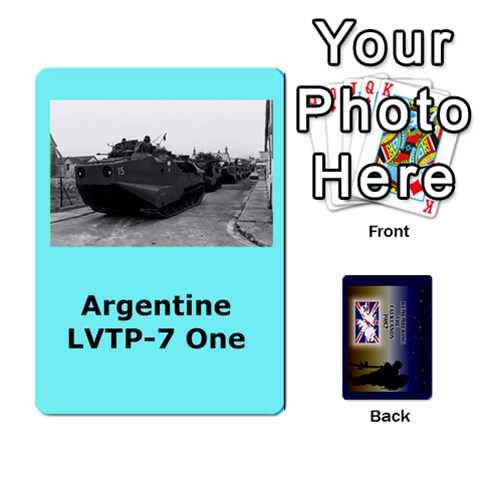 Tfl Iabsm Falklands Deck Argentine By Joe Collins Front - Heart10